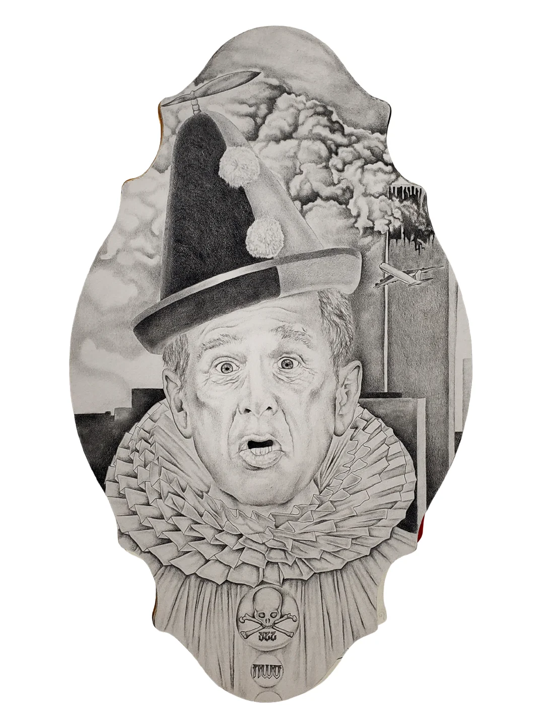 SKULL AND BONES — Original Drawing product image (1)