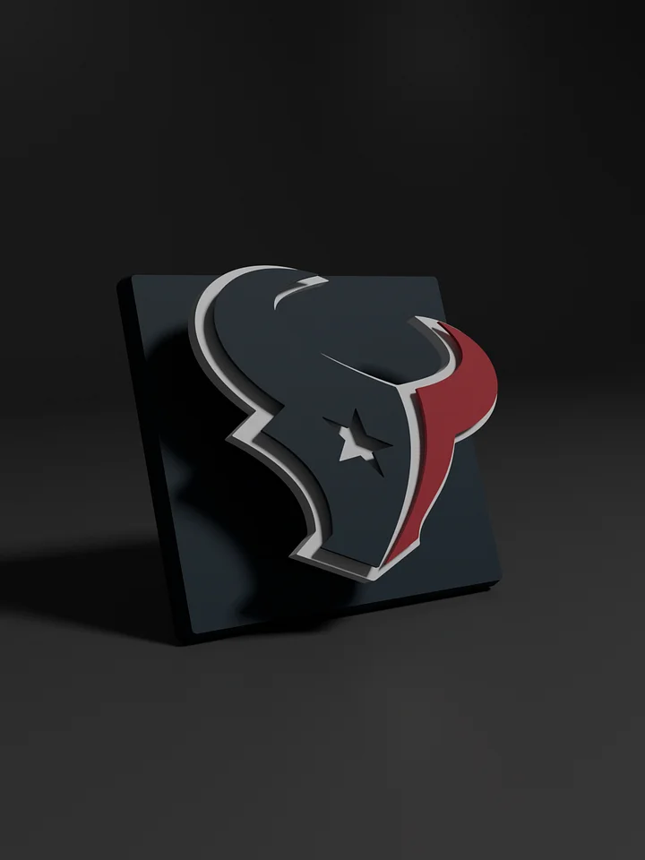 Houston Texans 3D Printed Floating Logo Sign (Digital File Only) product image (1)