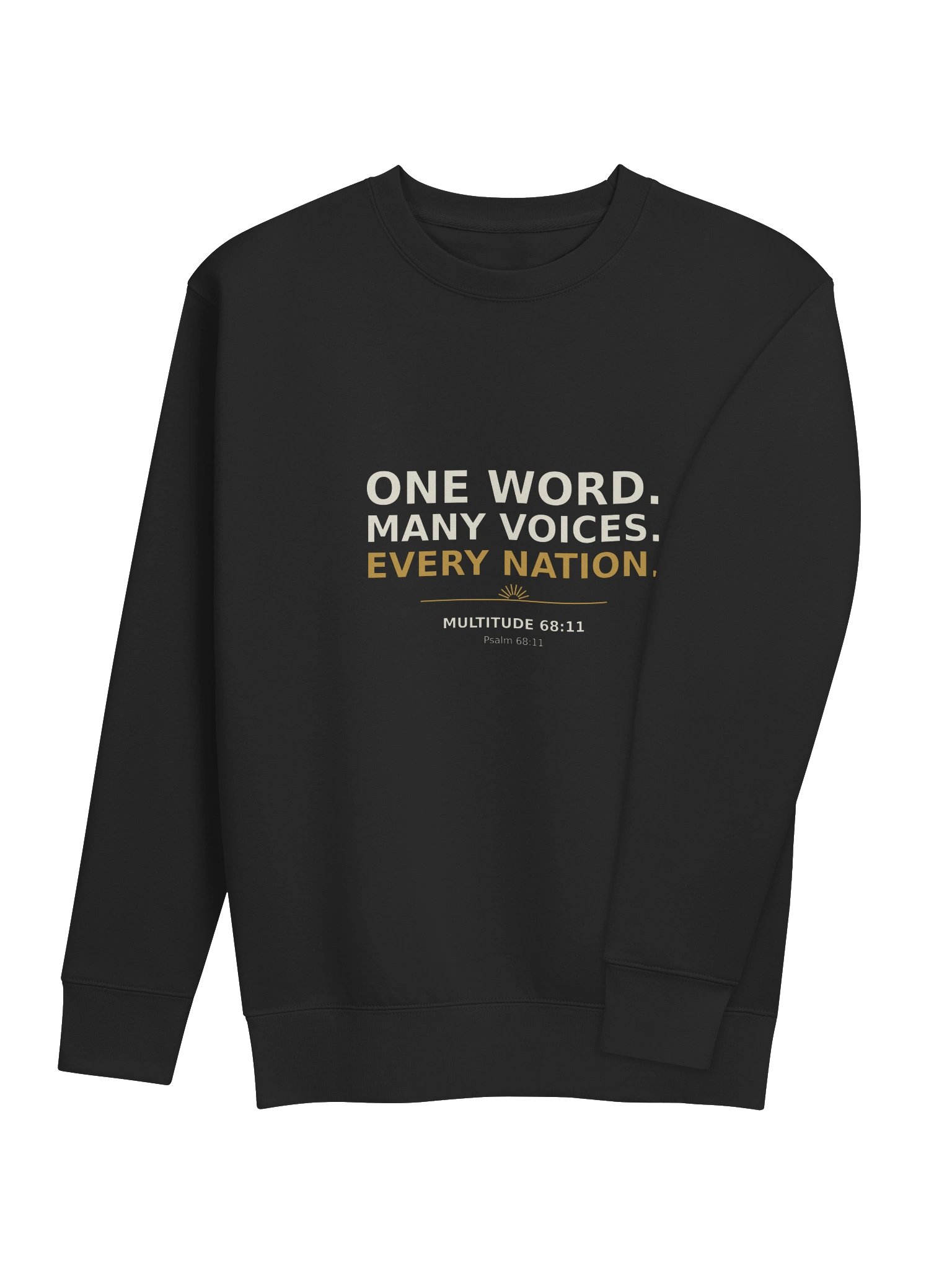 One Word, Many Voices Sweatshirt product image (4)