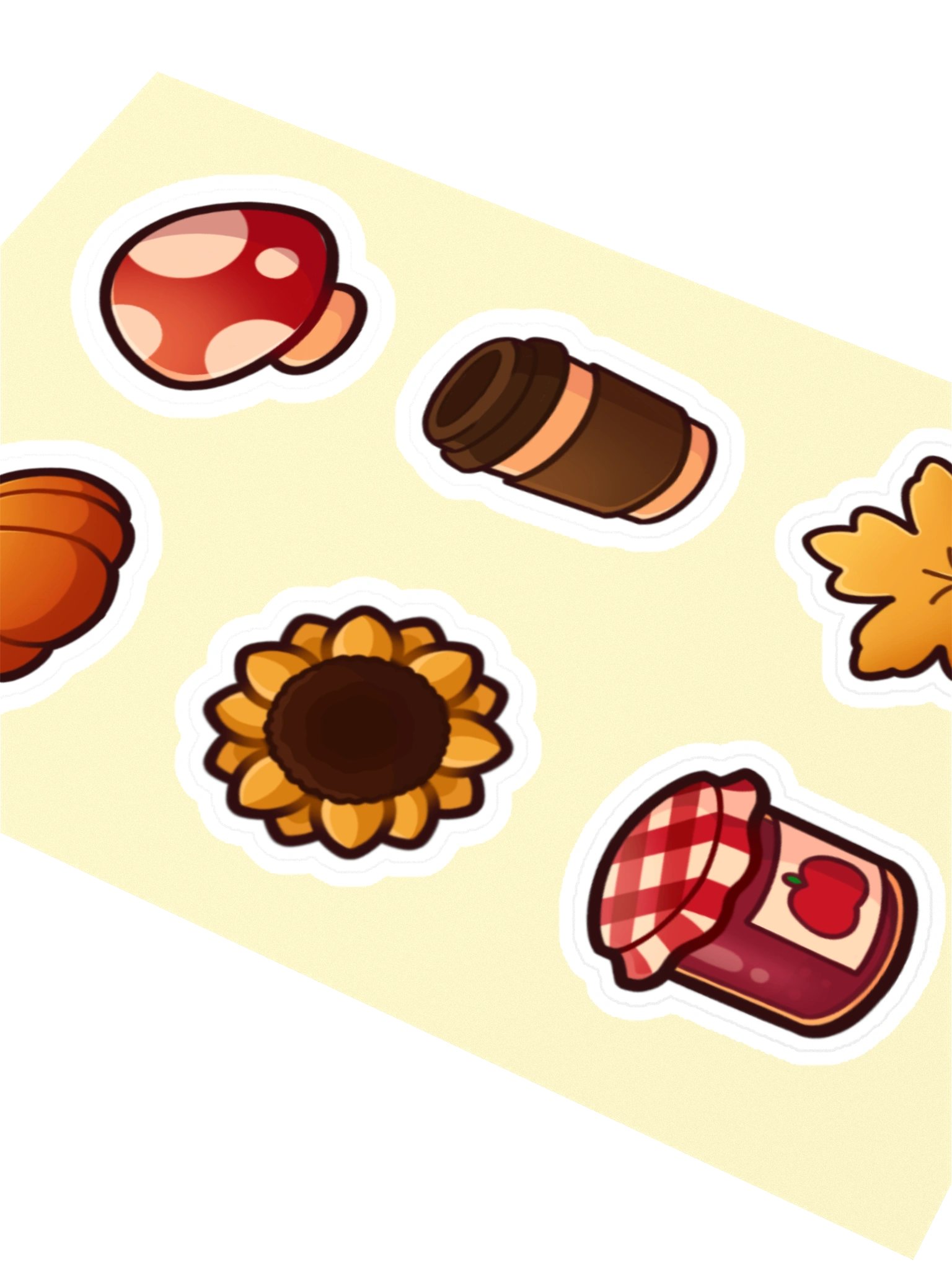 autumn sticker set product image (2)