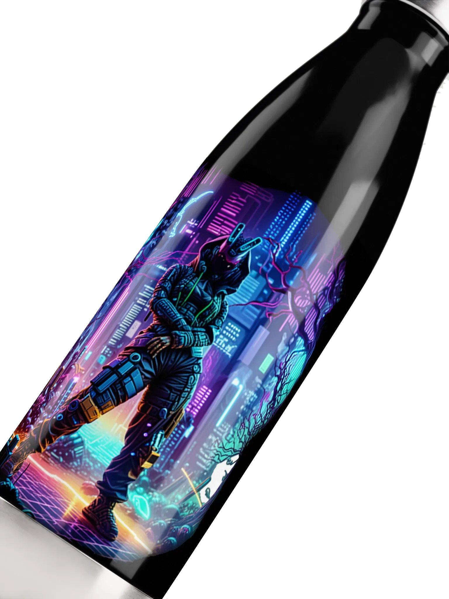 Cyber Dream Steel Water Bottle product image (2)