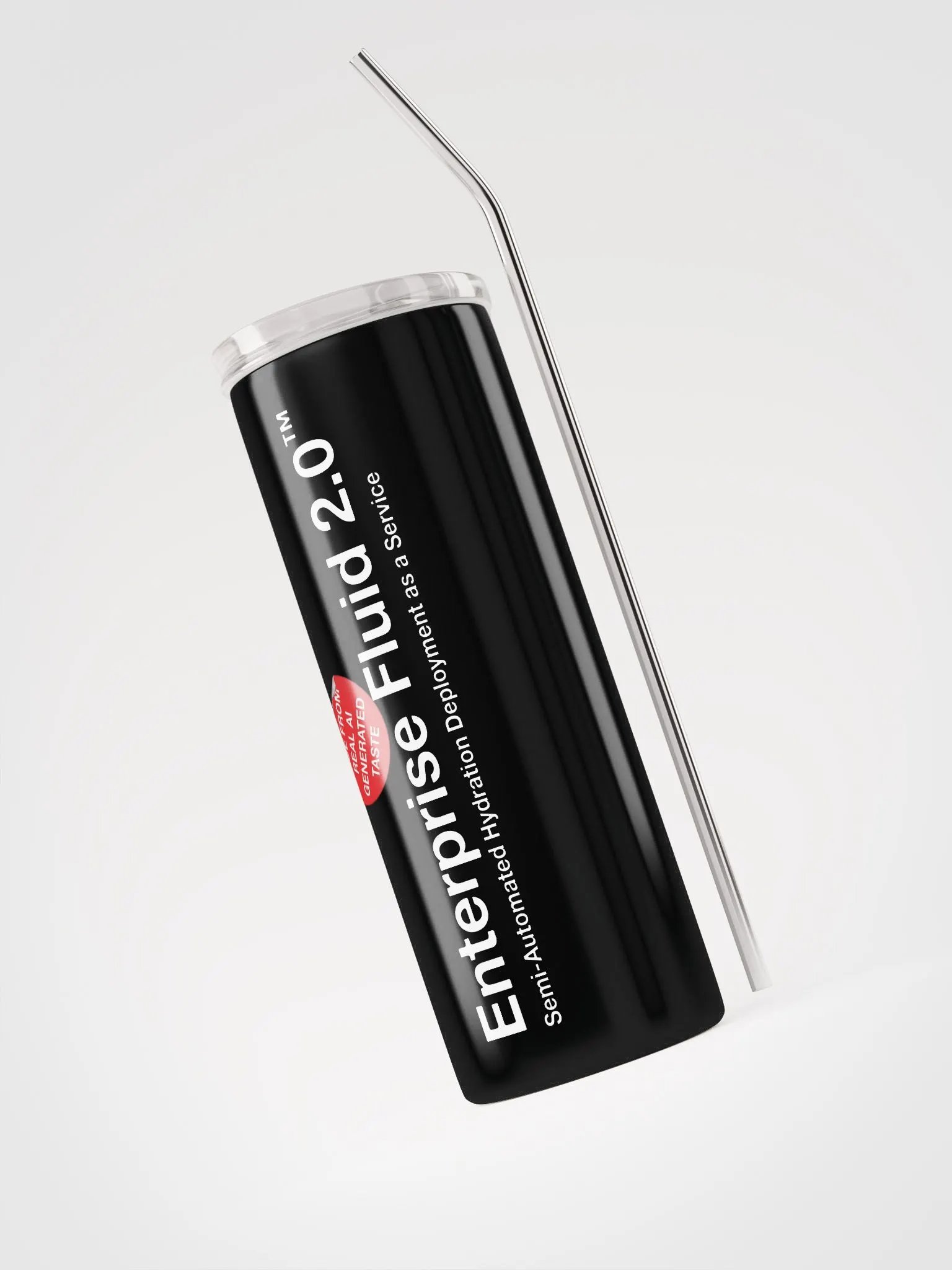 Enterprise Fluid 2.0 - Stainless Steel Tumbler (Black) product image (4)