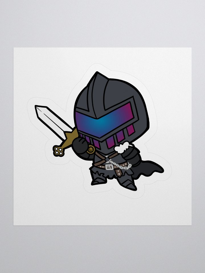 Iridescent Warrior Kiss Cut Stickers product image (2)