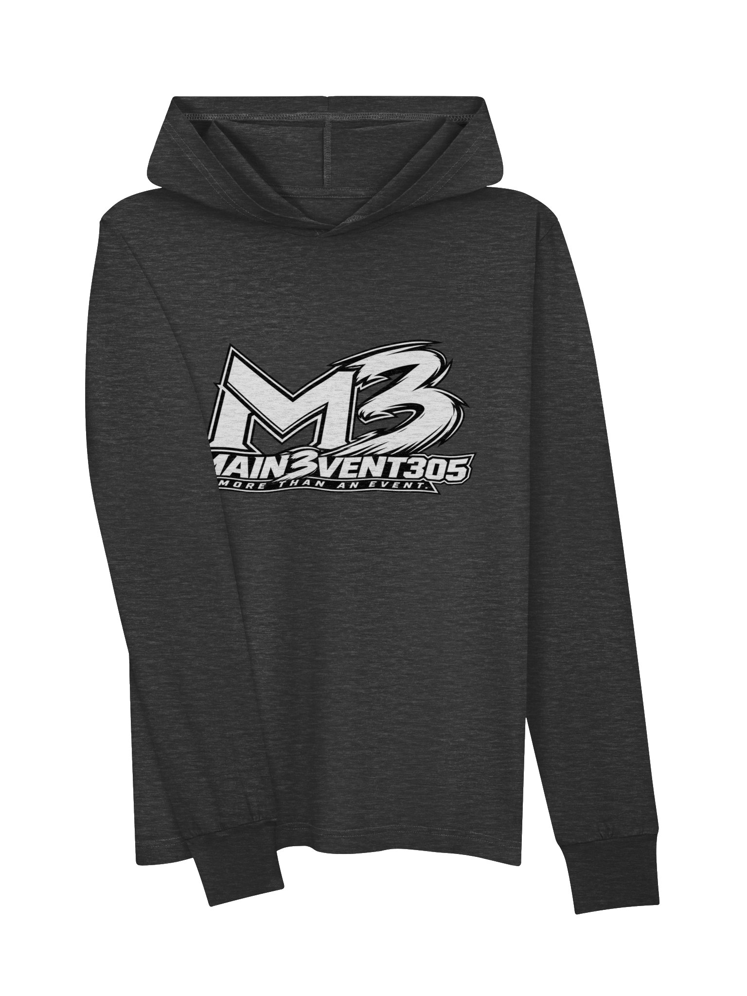 M3 Black and White Hooded Tee product image (8)