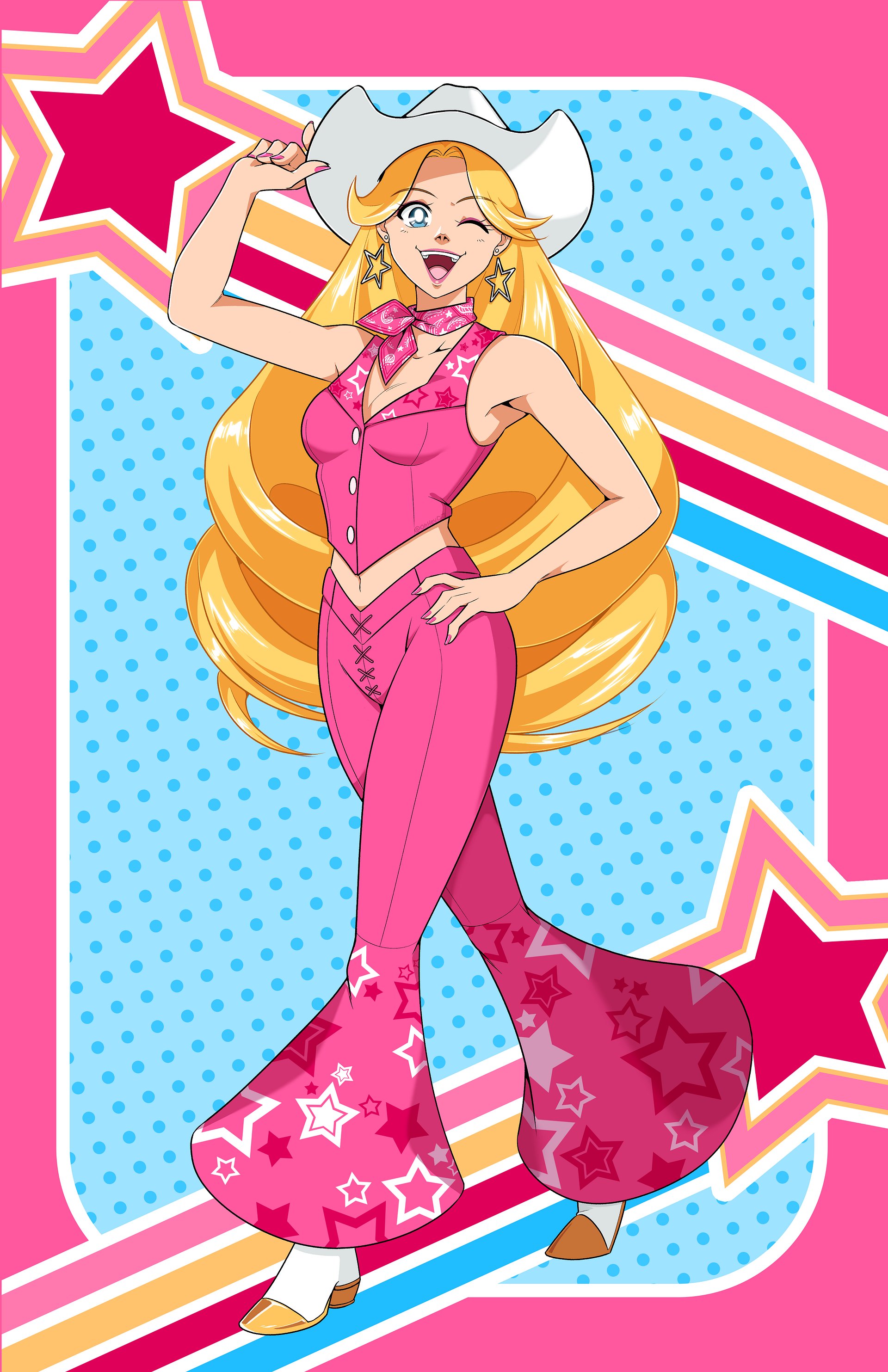 Cowgirl Barbie Print 11 x 17 product image (1)