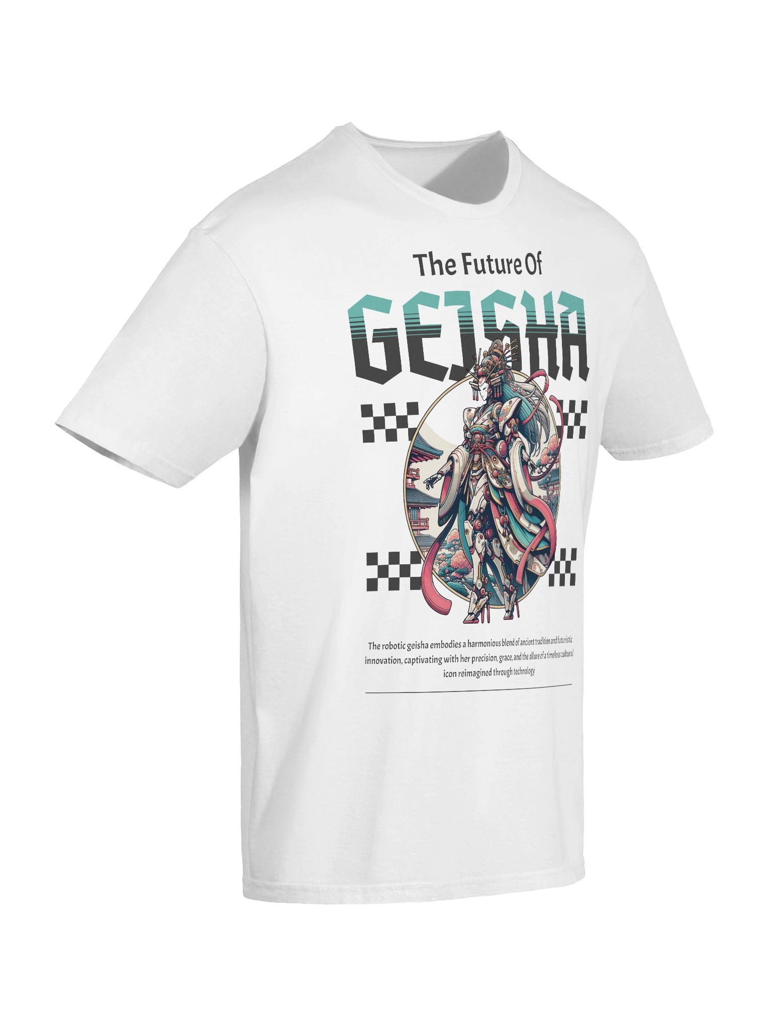Robotic Geisha Future Tradition T-Shirt - Gildan Softstyle product image (7)