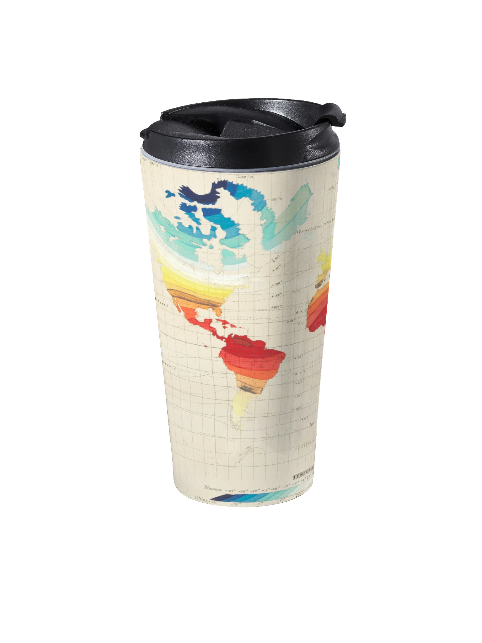 Vintage Climate Zones Travel Mug product image (2)