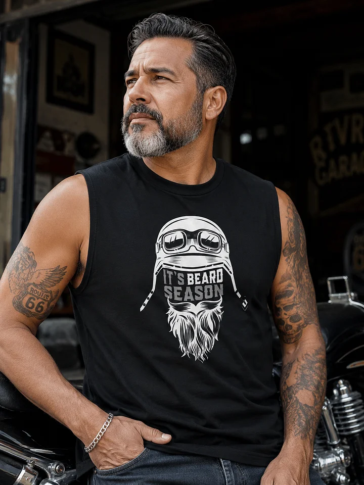 It's Beard Season Sleeveless Muscle Tee product image (1)