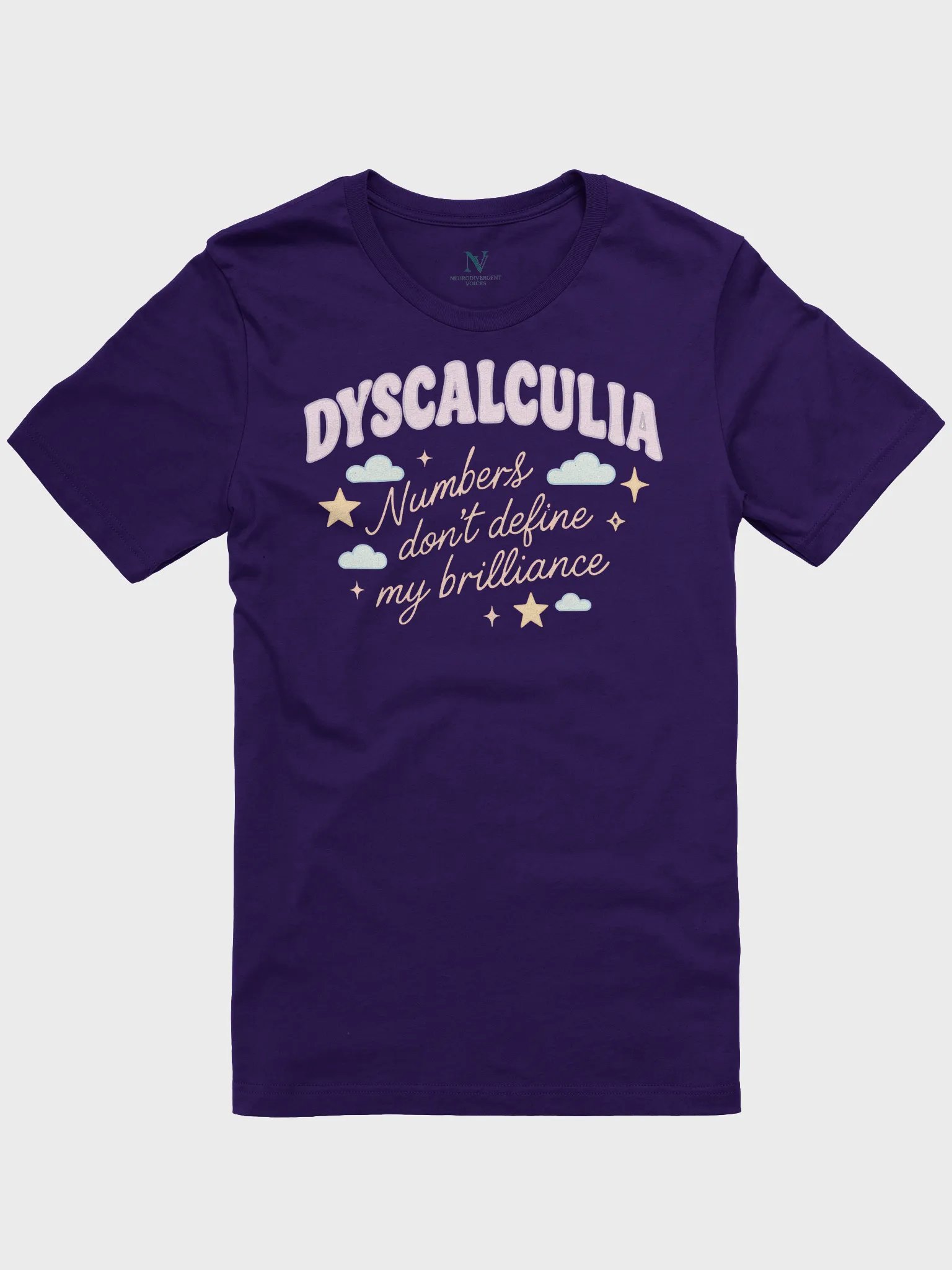 Dyscalculia Numbers Don't Define My BrillianceT-shirt product image (4)