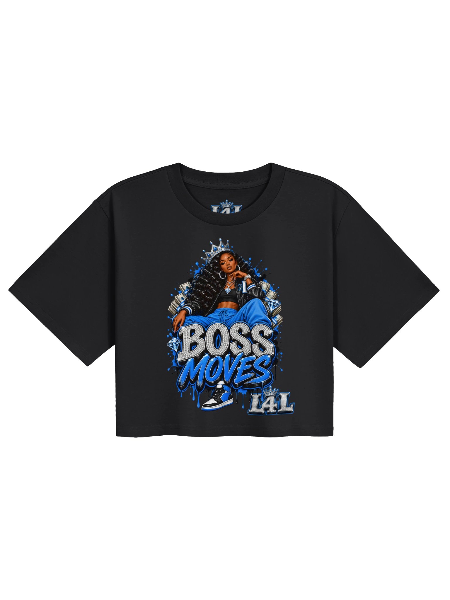 Boss Moves Women’s Classic Crop Tee product image (1)