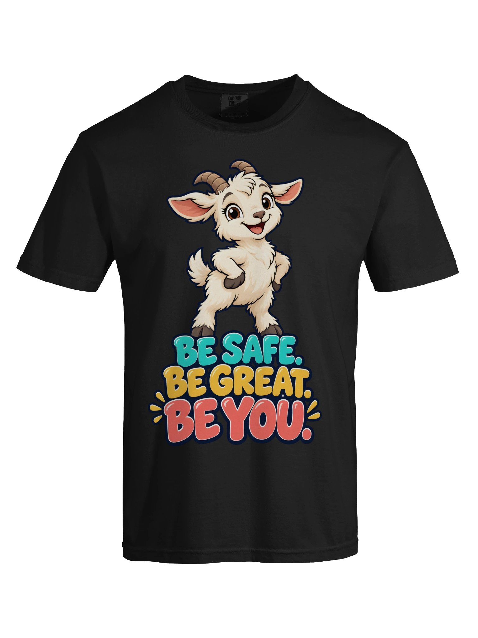 BSGBY Adult Goat Tee — Be Safe. Be Great. Be You. product image (9)