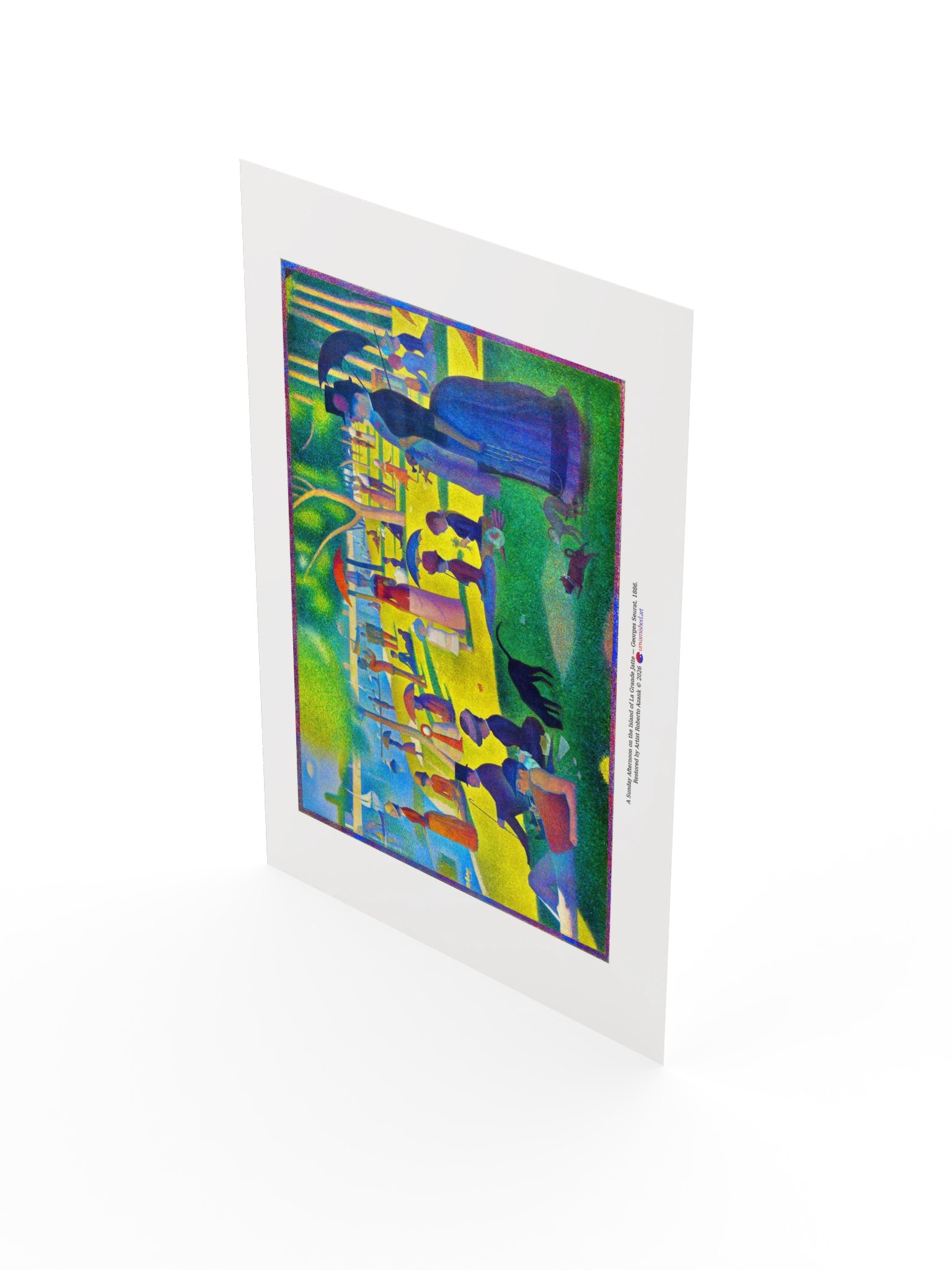 A Sunday Afternoon on the Island of La Grande Jatte — Poster product image (3)