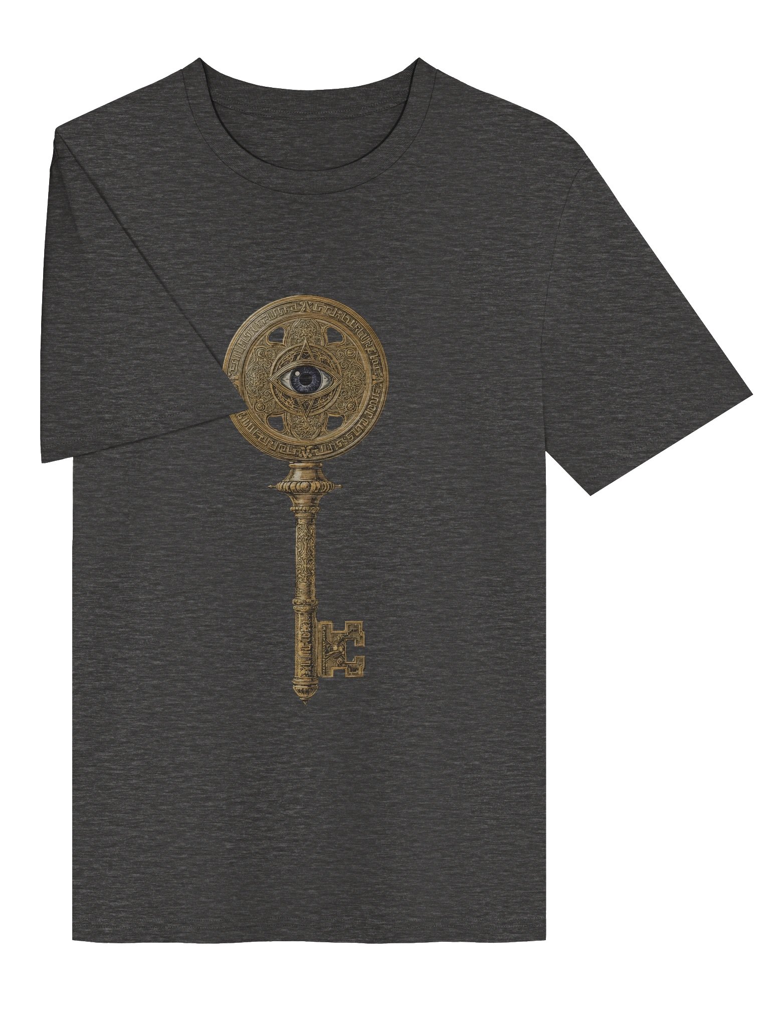 The Gatekeeper’s Key – Dark Heather Grey Urban Archive Edition (Front & Back Print) product image (3)
