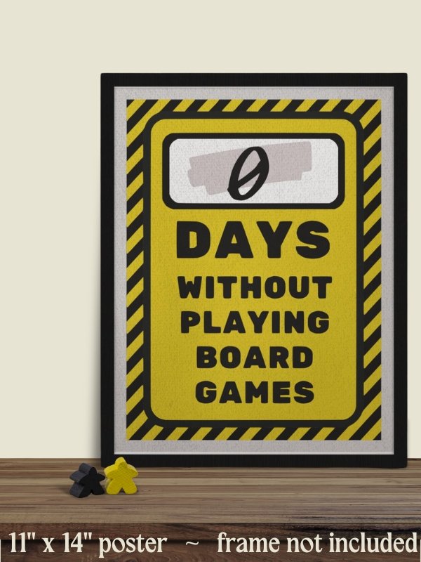 Workplace Accident Sign Board Game Room Poster - 11