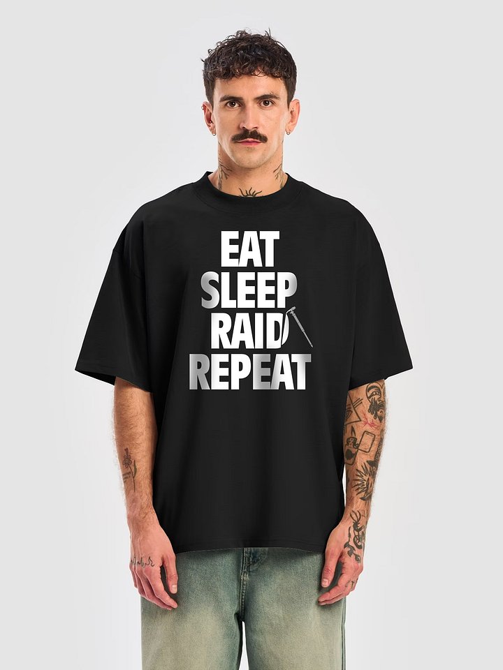 EAT. SLEEP. RAID. REPEAT Premium Tee product image (2)