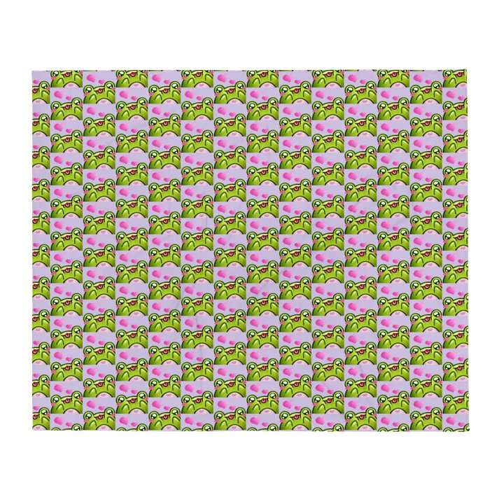 Blep Patterned Polyester Throw product image (2)