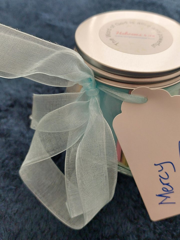 Scriptures in a Jar - Mercy (120 Scriptures) product image (1)