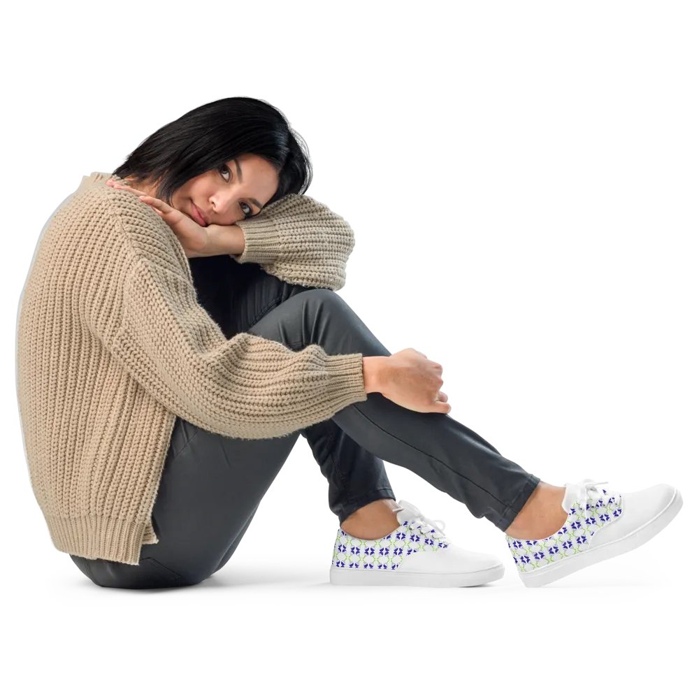 Women's Parachute Pattern Canvas Lace-Ups product image (1)