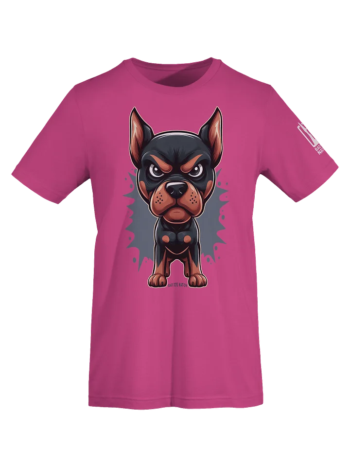 Doberman Angry Pup - Premium Unisex T-shirt product image (14)