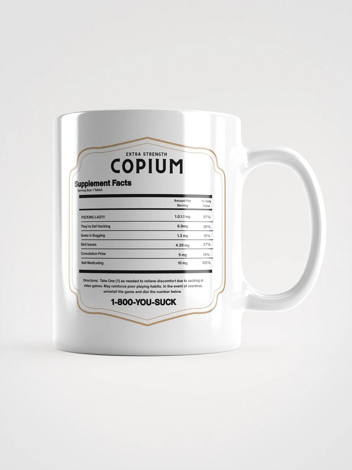 Copium Mug [11oz-15oz] product image (1)