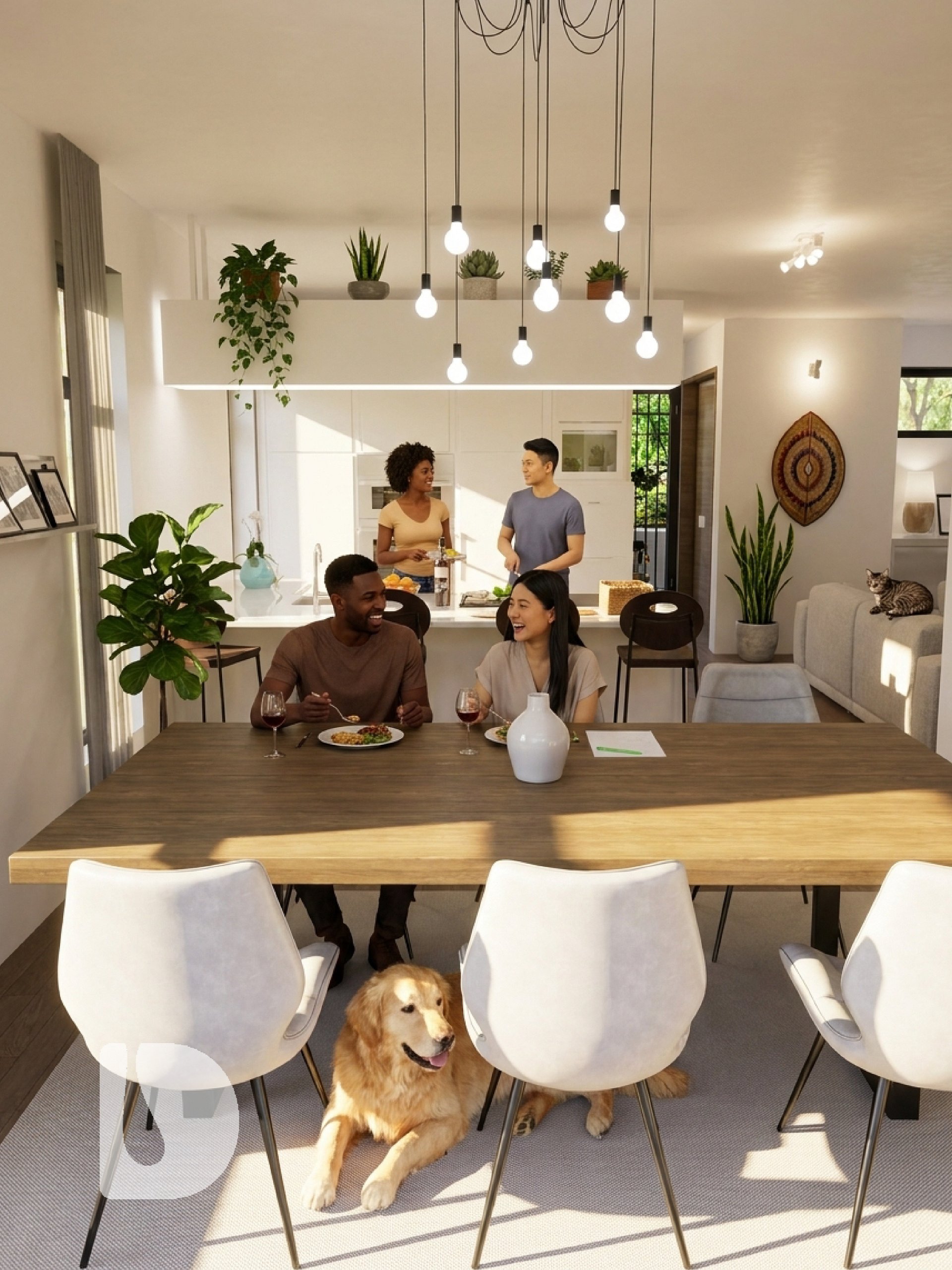 Architectural Drawings – 3 Bedroom 3 Bathroom House | DA33201B product image (5)