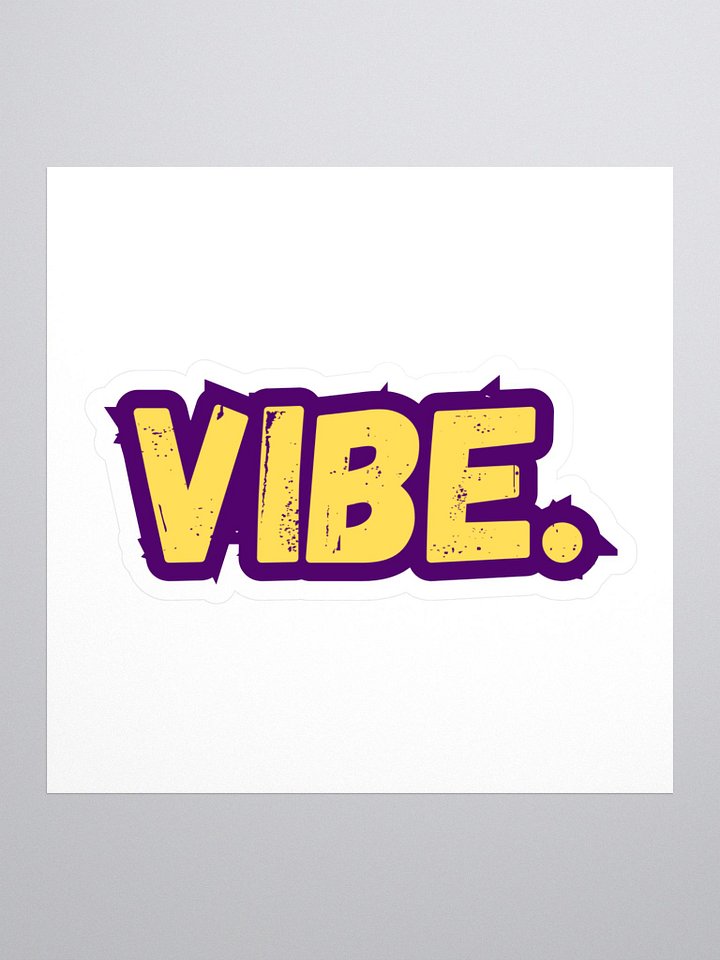 VIBE. Sticker – Spread the Energy product image (1)