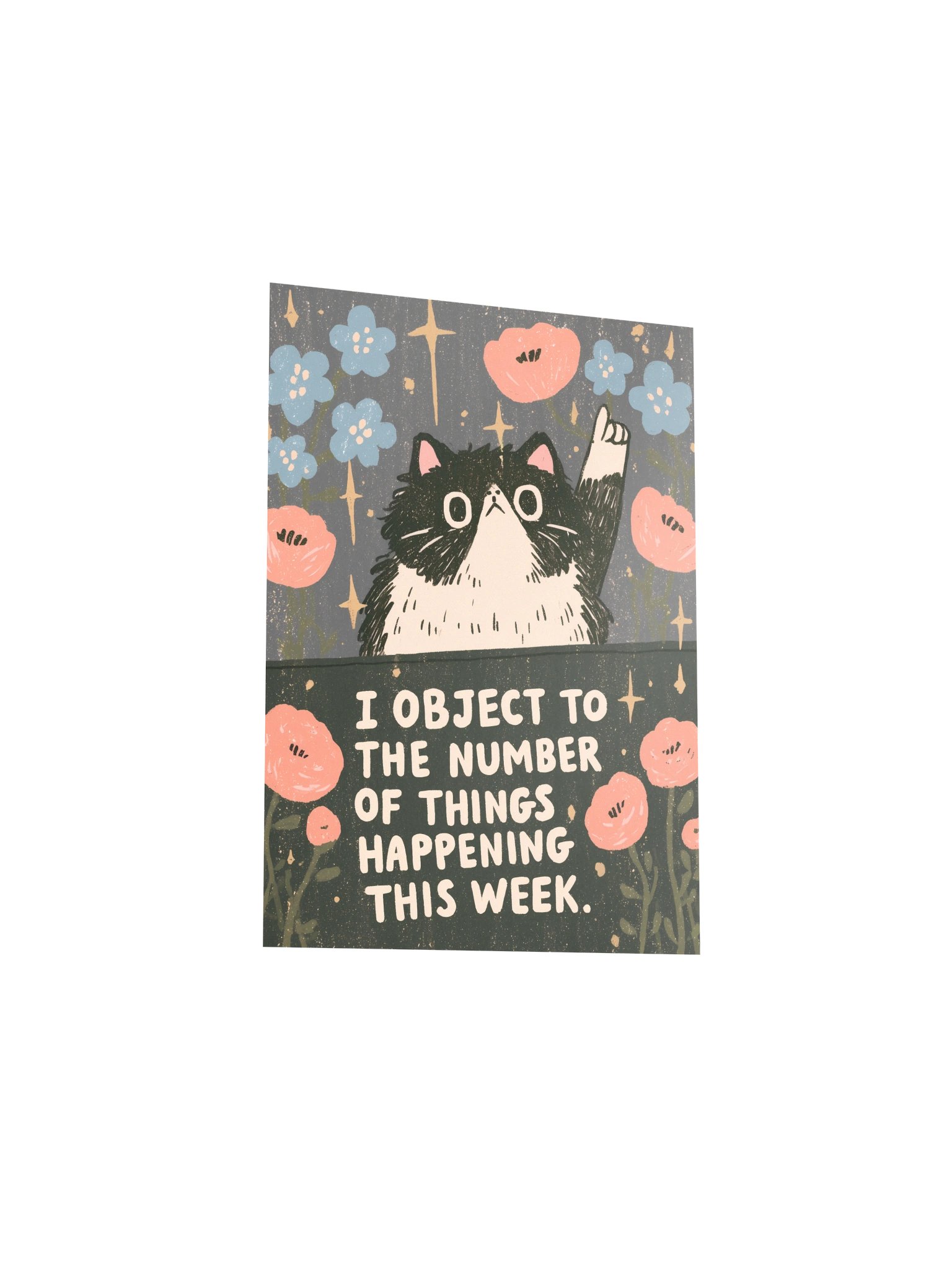 I Object to This Week Cat Poster product image (26)