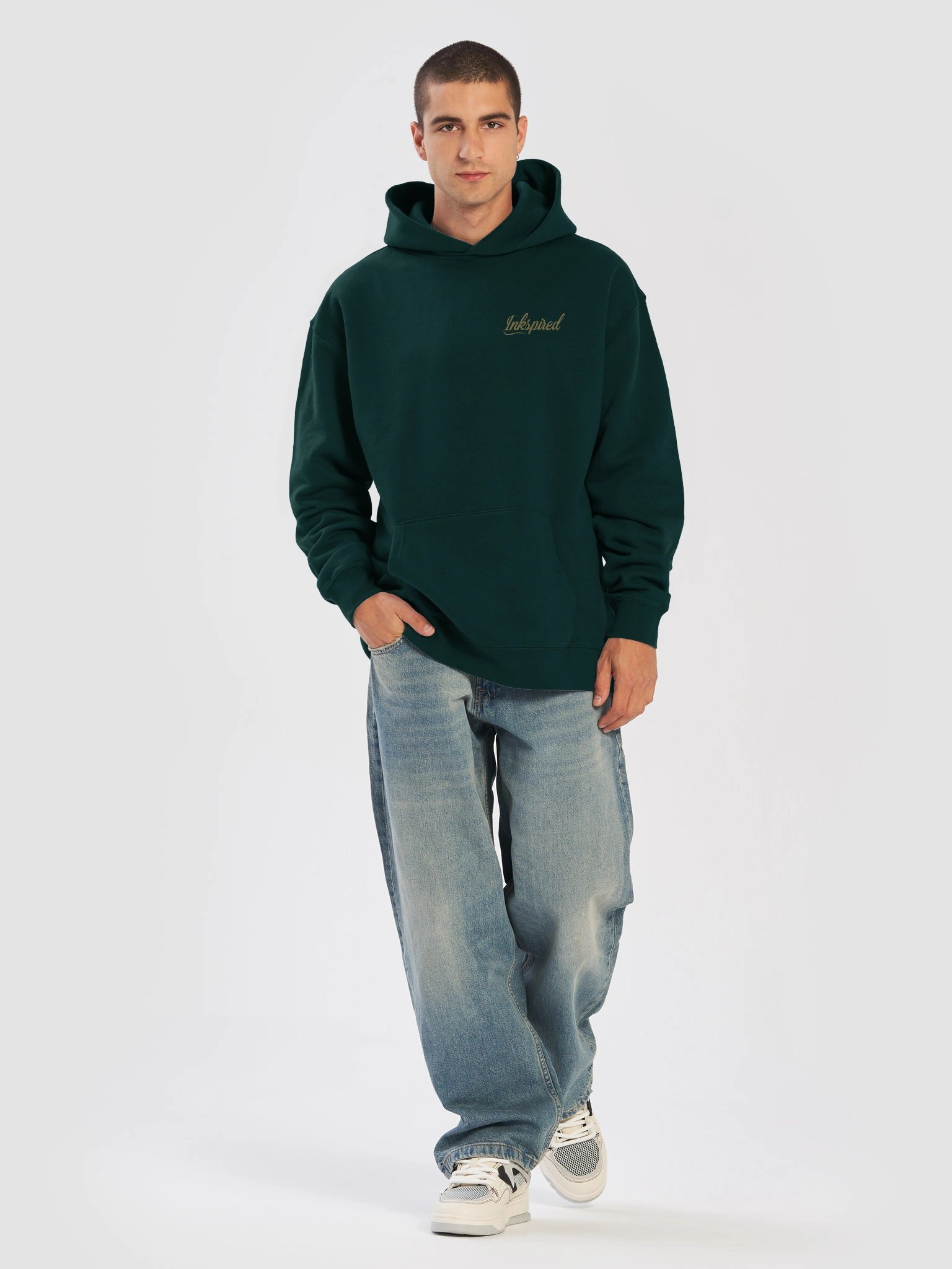 Inkspired Gold Premium Hoodie Oversized product image (18)