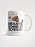 HRNBCK MUG - Scheiss Kaffee White Edition