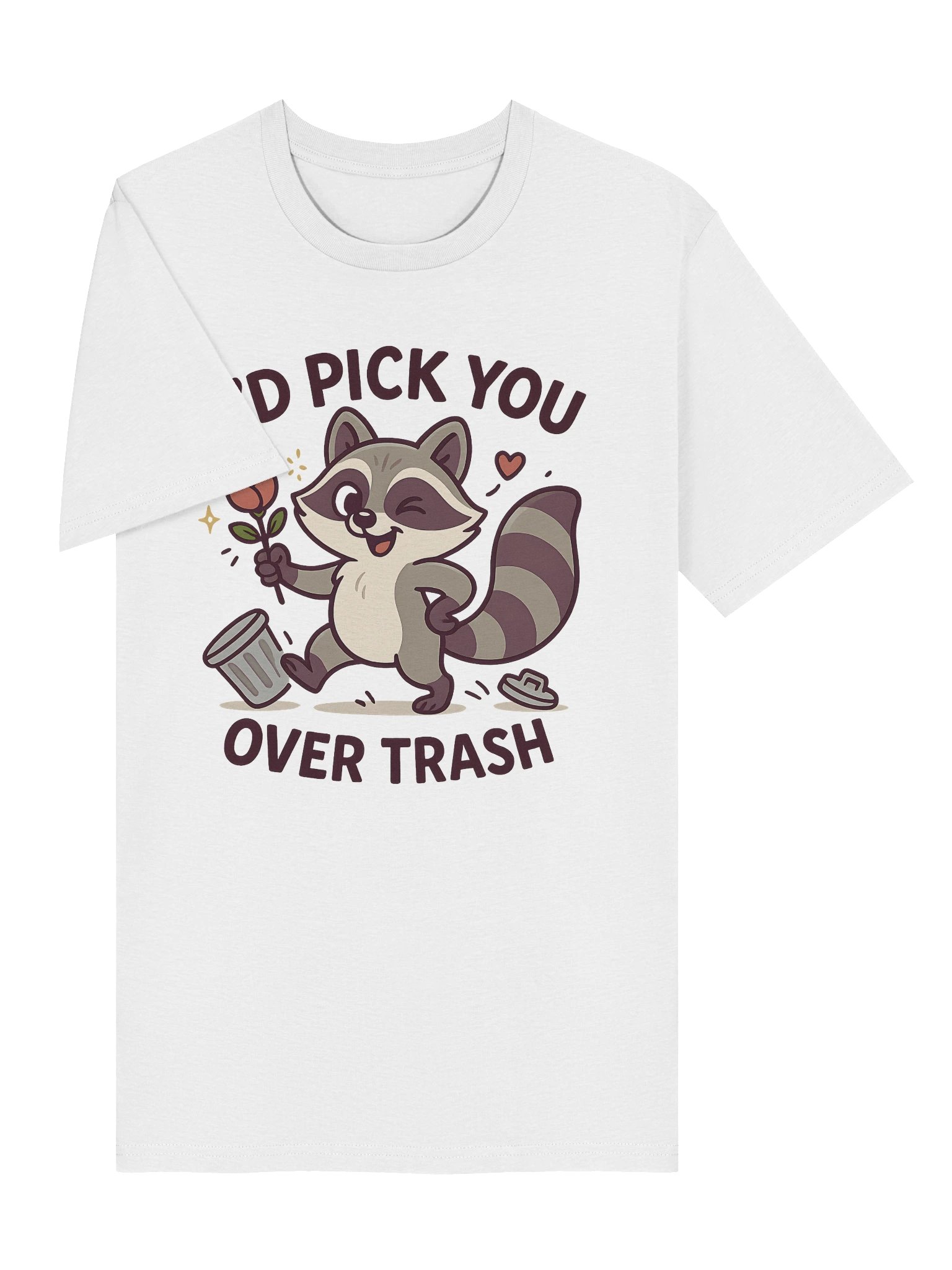 Raccoon Love Organic Tee product image (2)