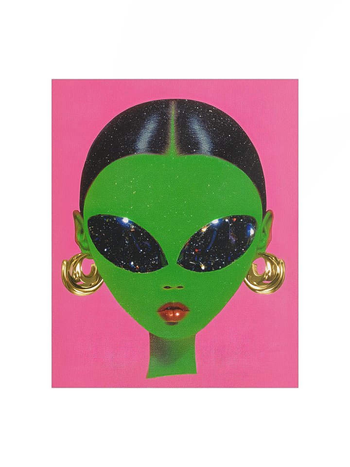 Sassy Alien 005 Matte Paper Poster product image (1)