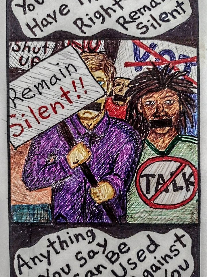 Remain Silent Signed Fine Art Print product image (1)