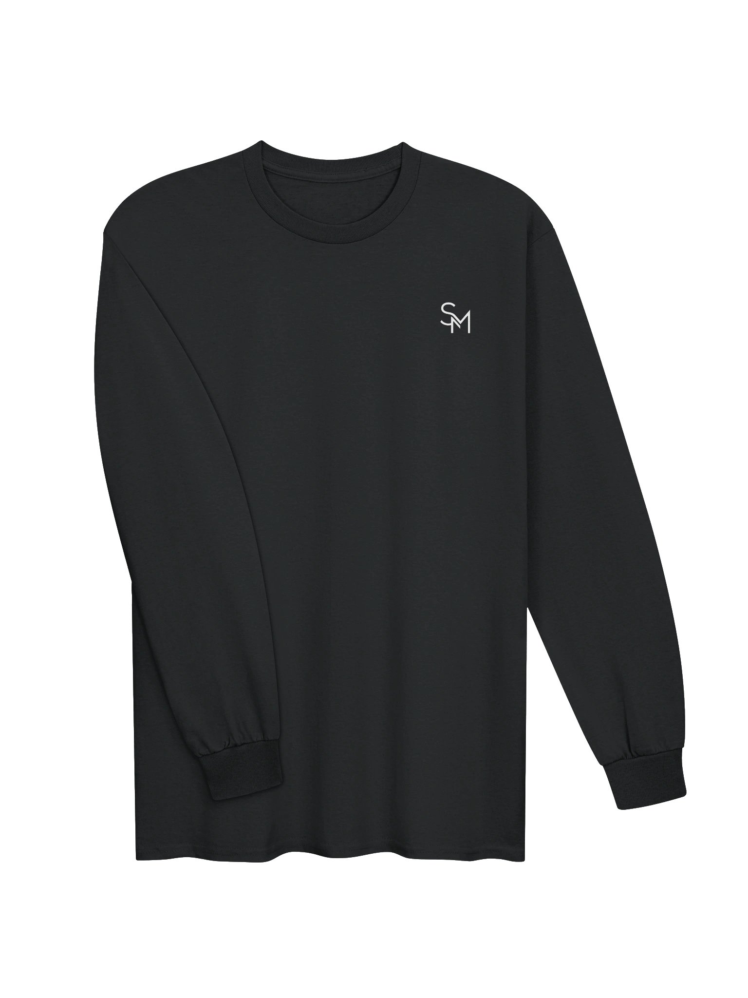 SM Minimal Black Women Long Sleeve Tee product image (3)