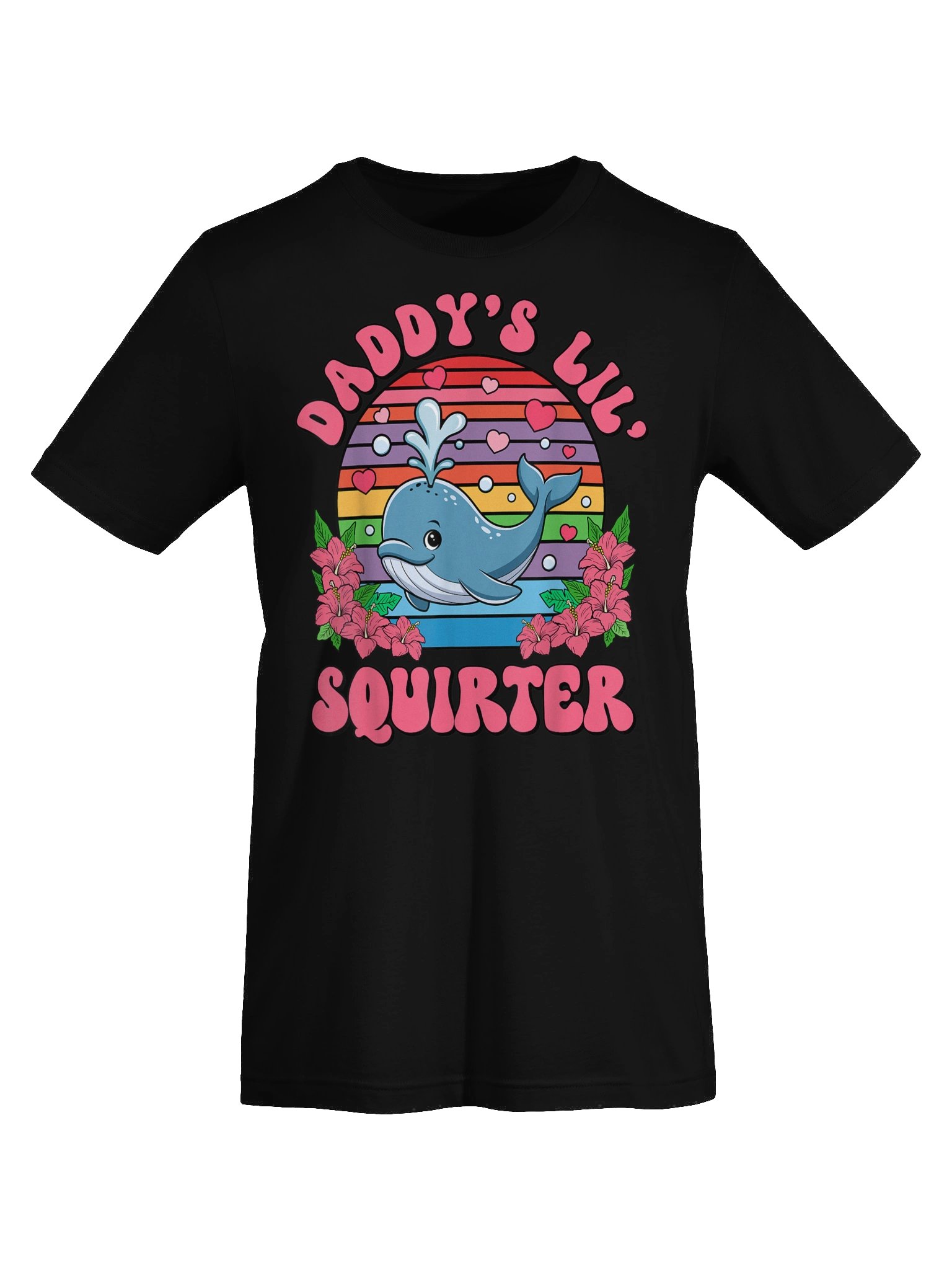 Inappropriate Funny Daddy's Lil Squirter Embarrassing Women Unisex T-Shirt product image (7)