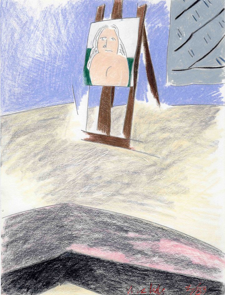 Drawing of Sloy Painting 02.83 Print product image (1)