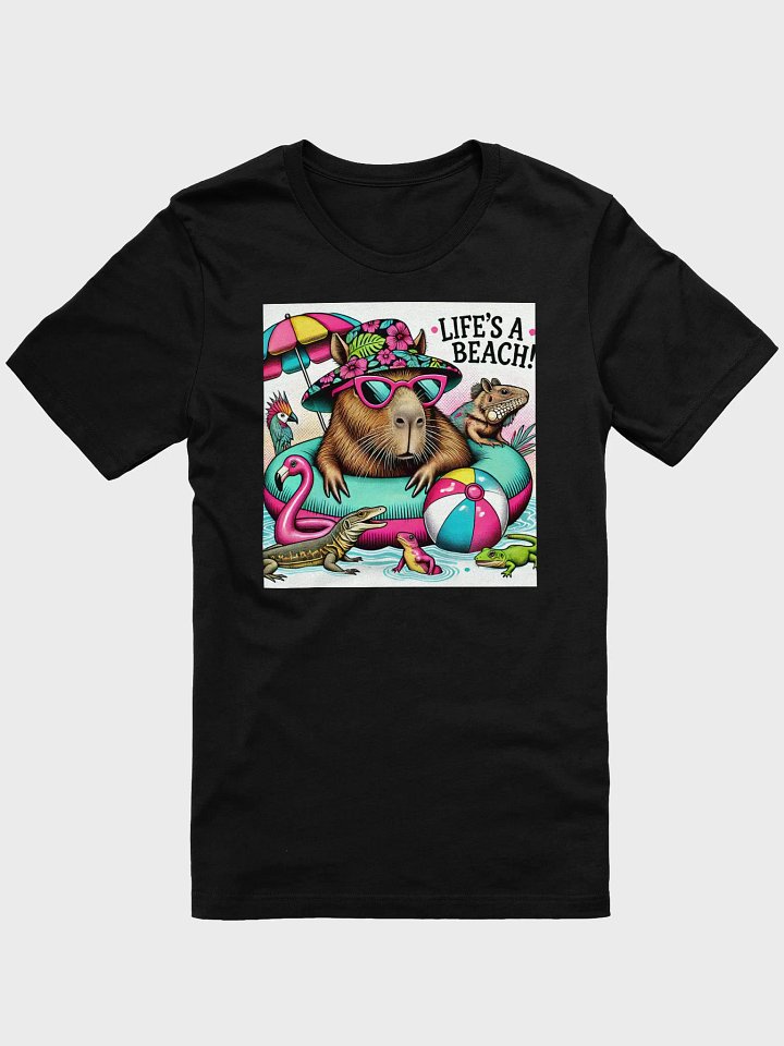 Beach Capybara T-Shirt product image (1)