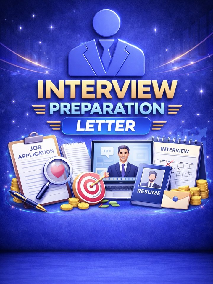 INTERVIEW PREP LETTER product image (1)