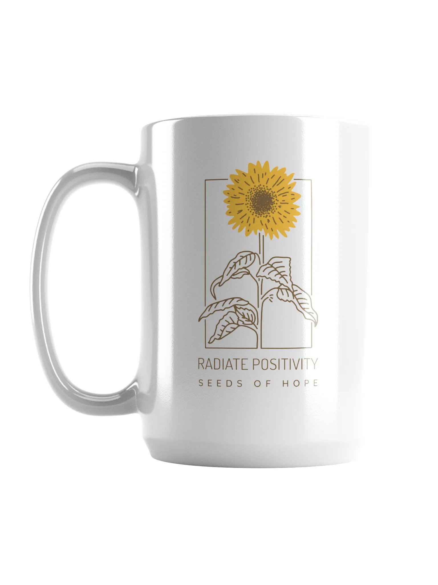 Sunflower Positivity Mug product image (6)
