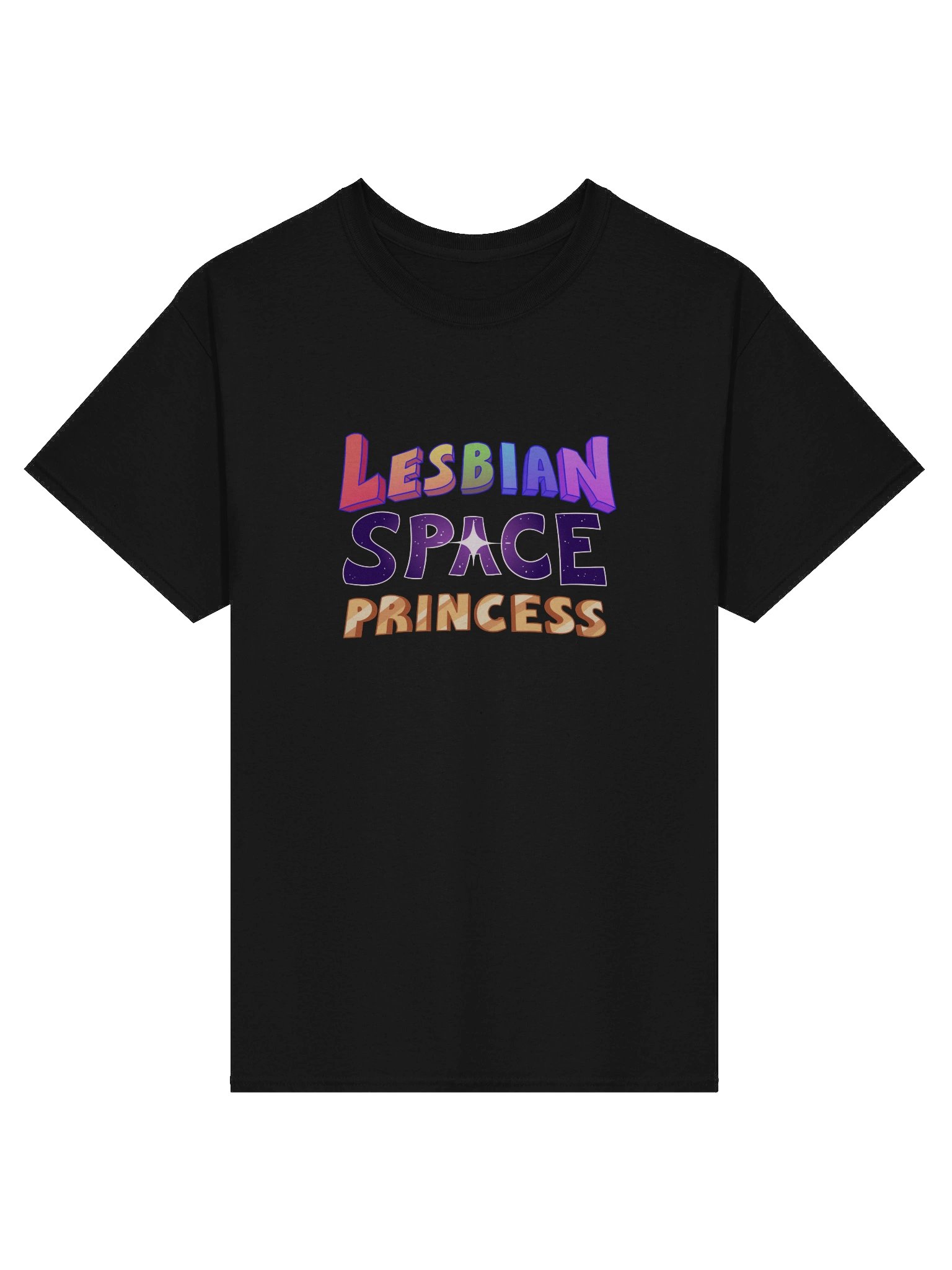 Lesbian Space Princess Tee product image (1)