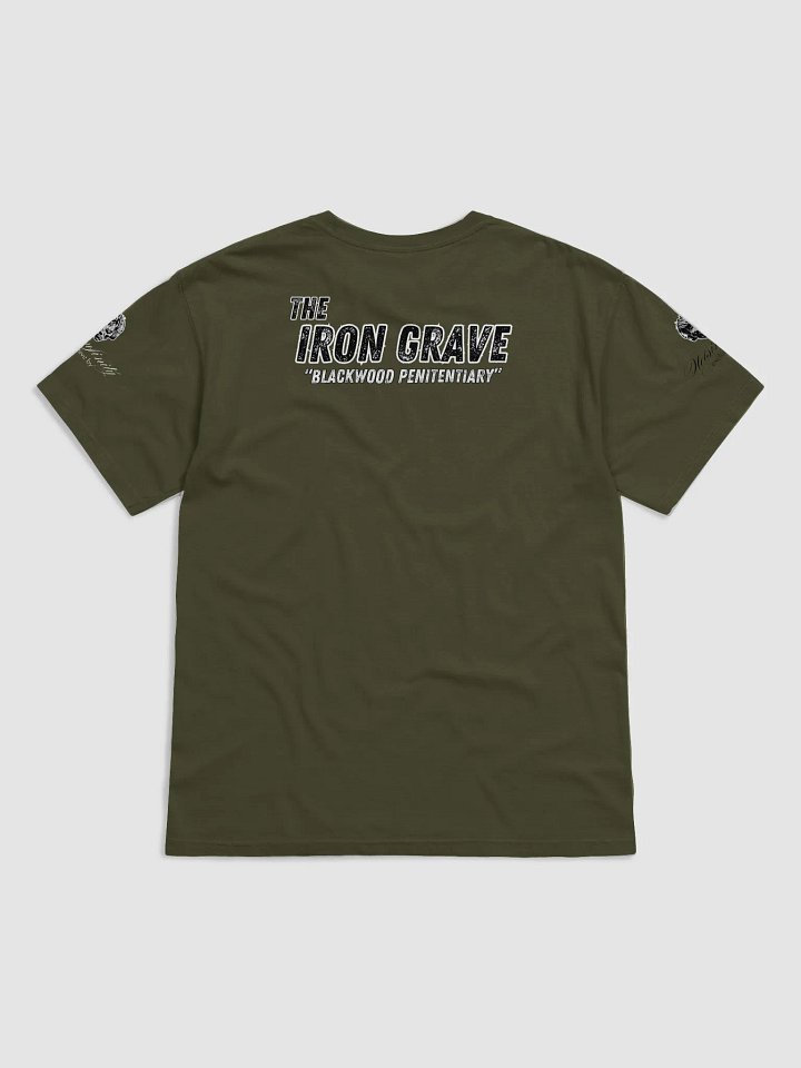 The Iron Grave - Blackwood Penitentiary - Steel Squad - Black Logo T-Shirt product image (34)