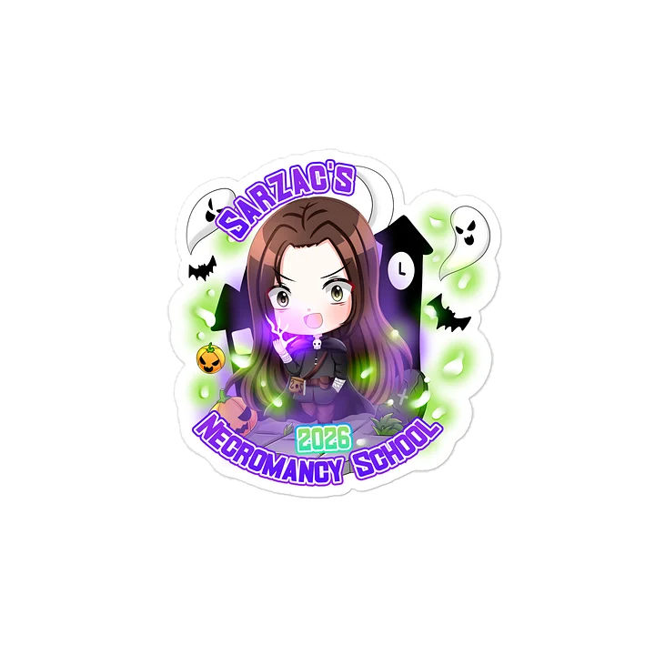 Limited Edition Necromancy School 2026 Sticker product image (2)