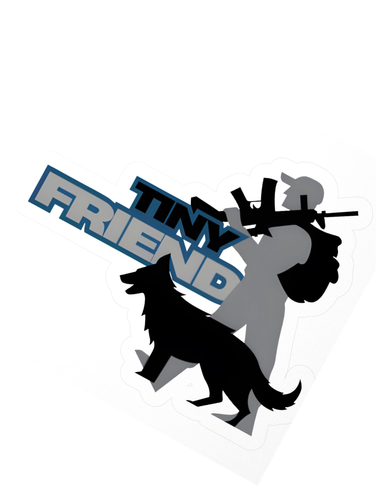 Tinyfriend Logo sticker product image (2)