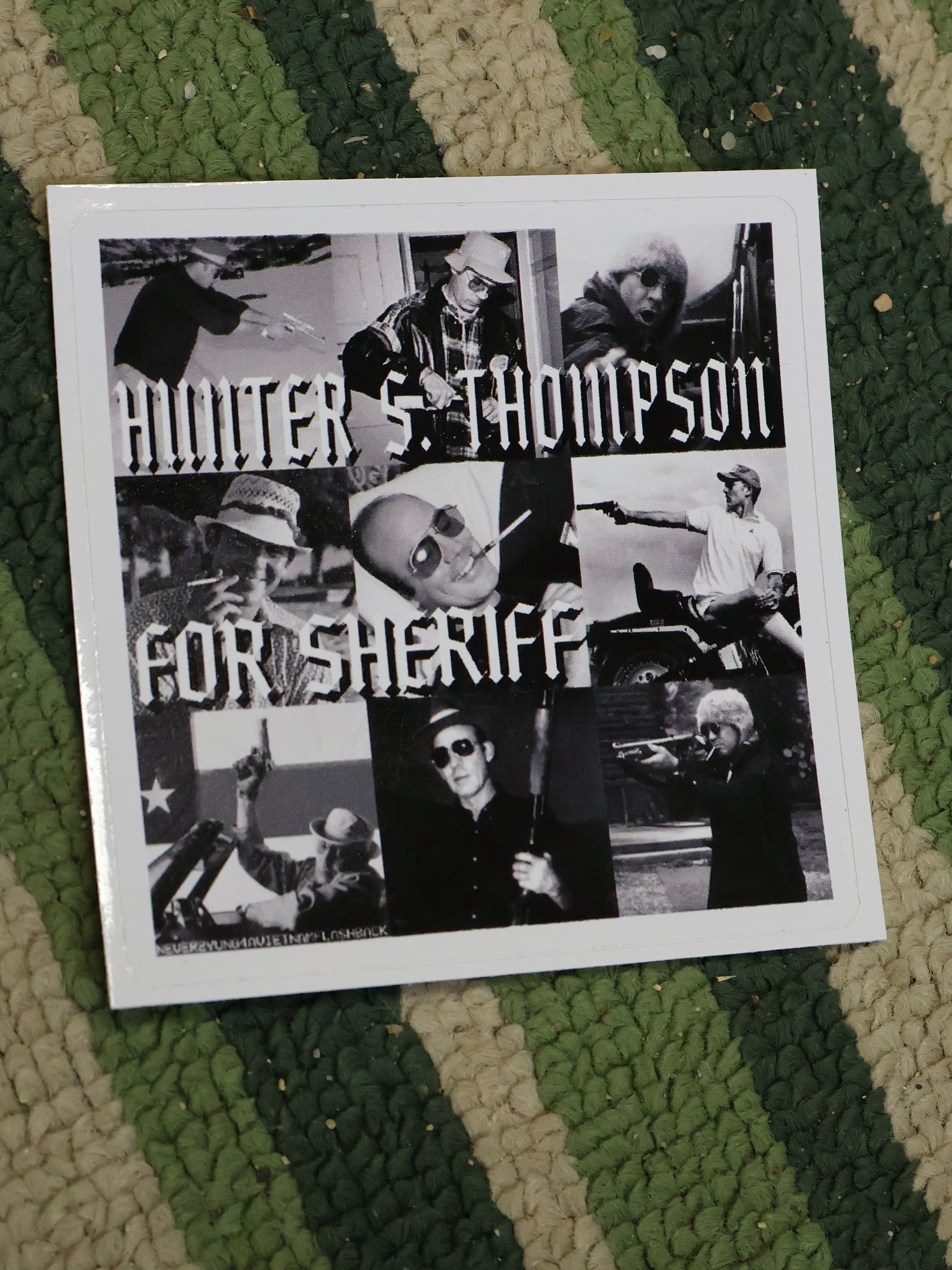 HUNTER S. THOMPSON STICKER product image (1)
