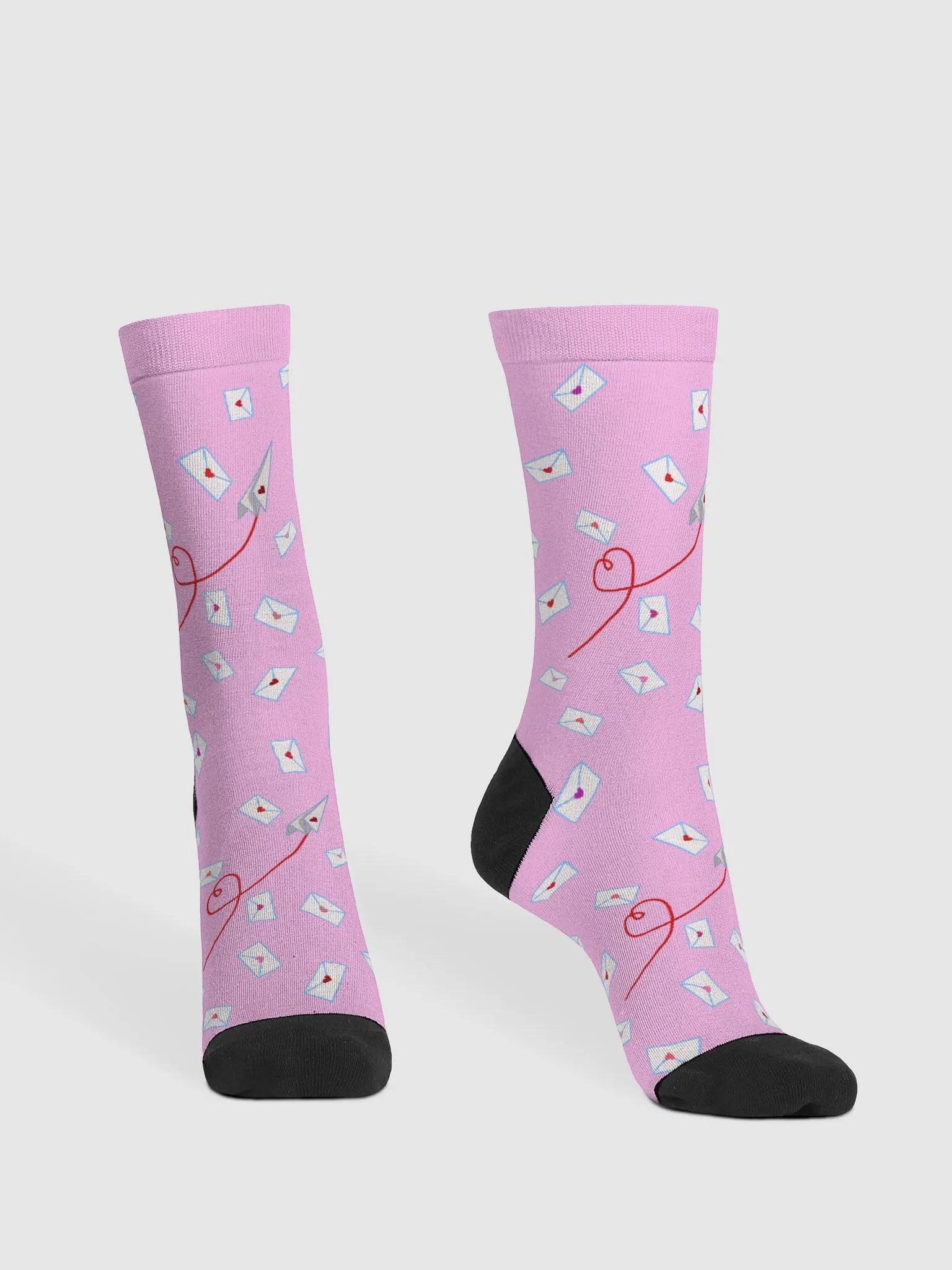 Love Letters Crew Socks product image (2)