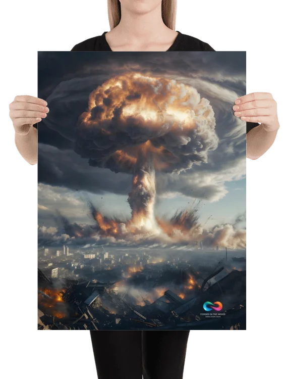 CINEMATIC ART POSTER – DYSTOPIAN FUTURE #005 product image (2)