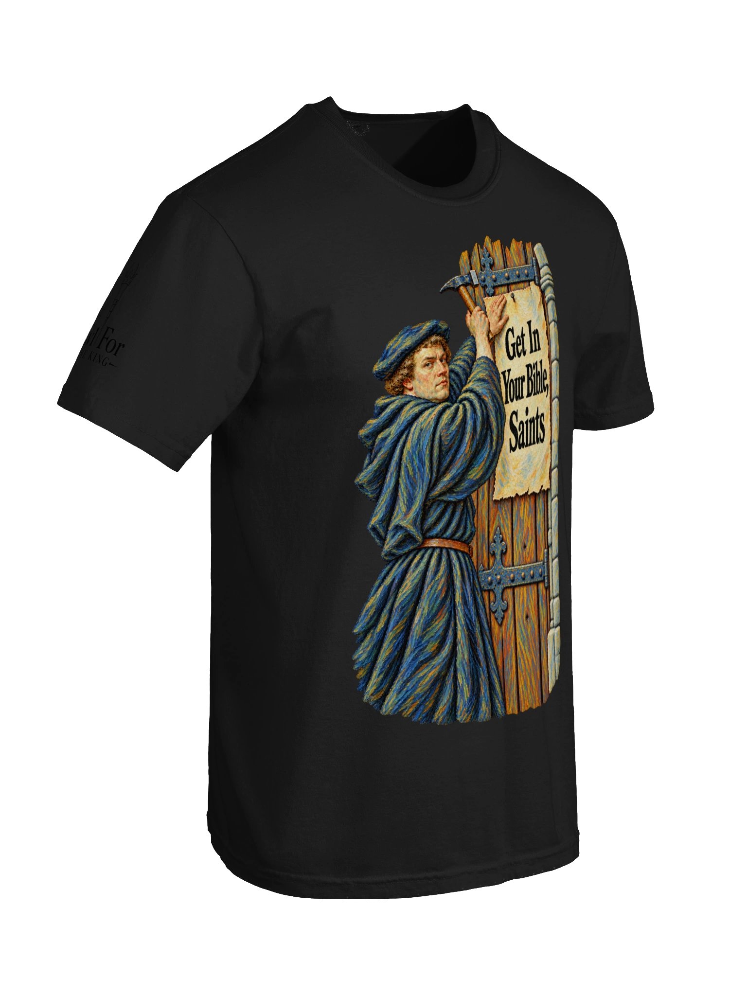 Get in your Bible, Saints | Reformed Christian T shirt product image (85)