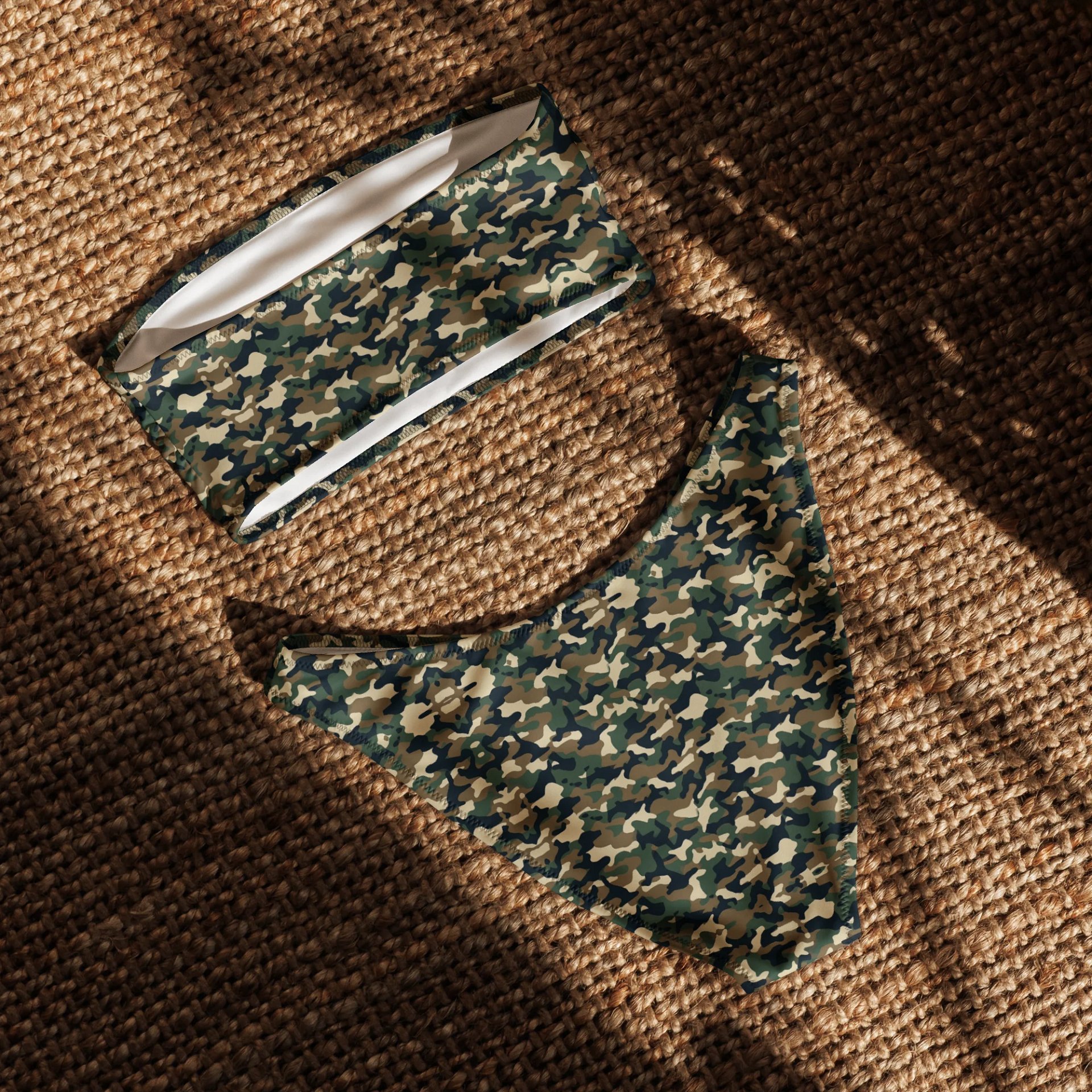 Elite Bandeau Bikini Set – Camo Dream Edition product image (6)