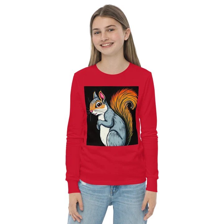 Pooky's Bushy Friend Long Sleeve Tee product image (2)