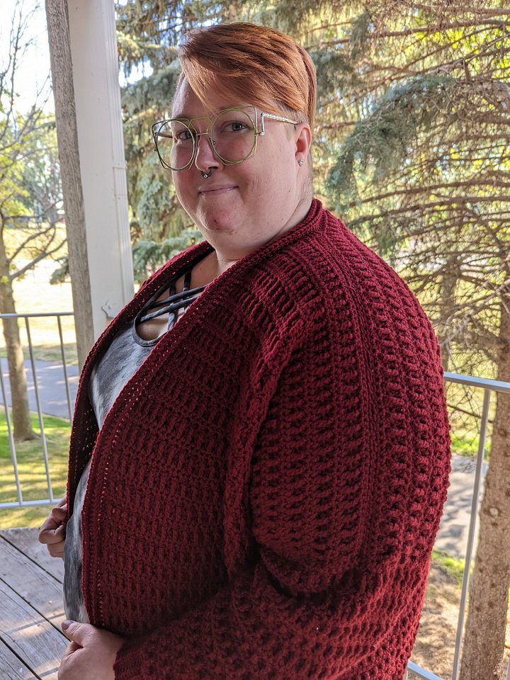 Bumpy Road Cardigan **PDF PATTERN** product image (1)