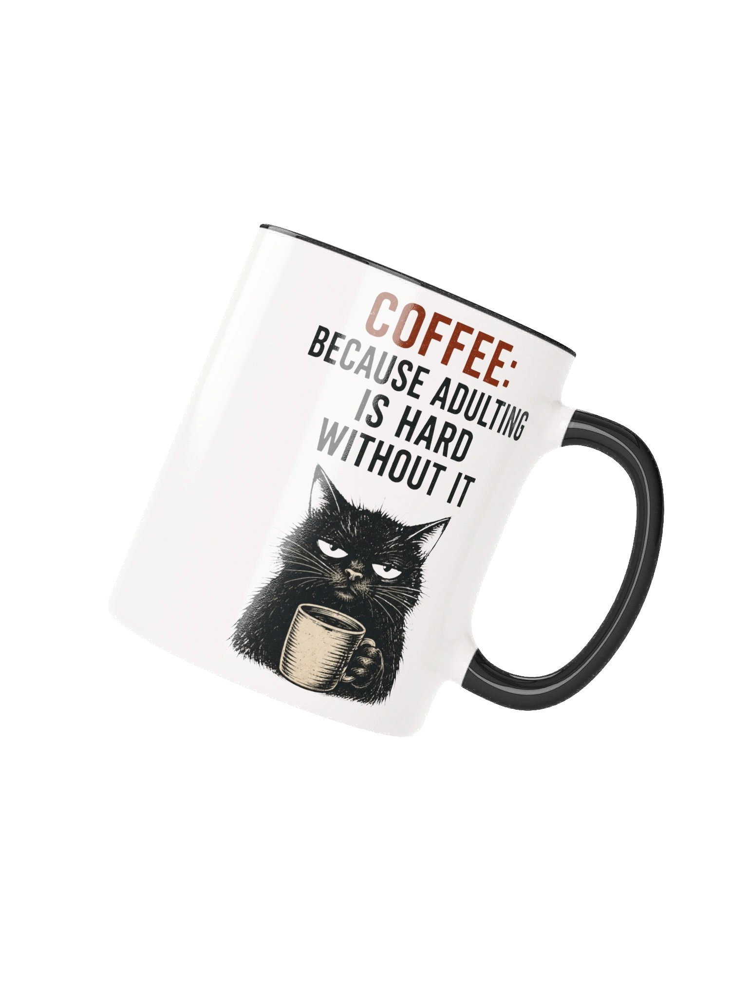 Coffee Cat Adulting Mug product image (13)
